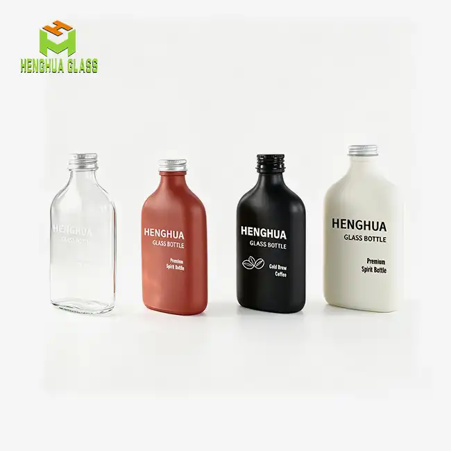 Flack Bottle Cold Brew Coffee Glass Bottle